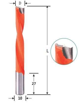 Long Type Economical Dowel Drills